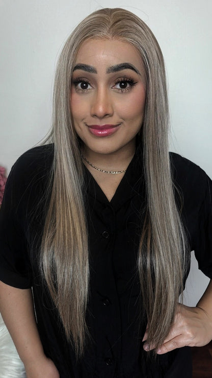 Human-like lace front wig - L - Highlights 1