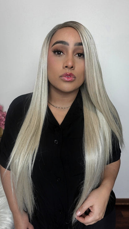 Human-like lace front wig - L - Balayage