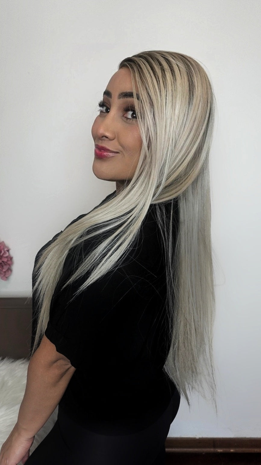 Human-like lace front wig - L - Balayage