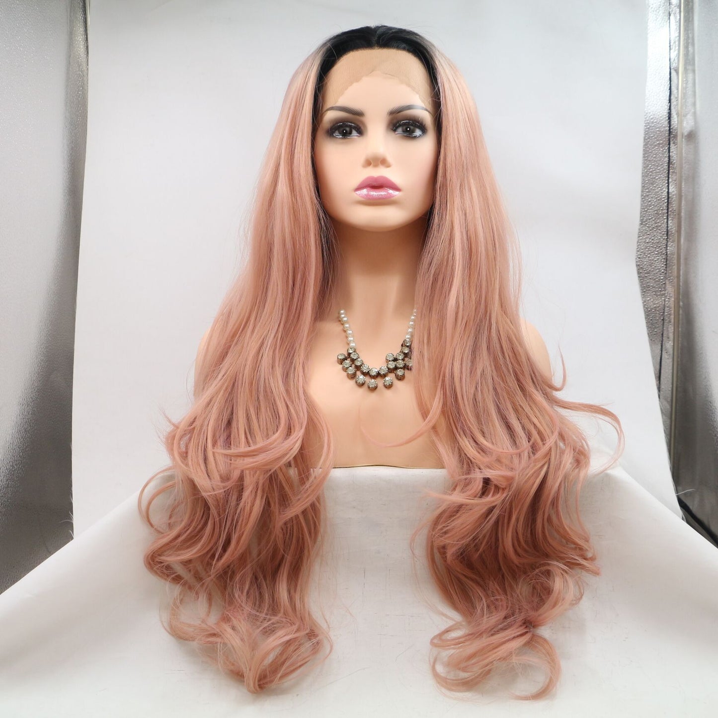 Human-like lace front wig - L - Balayage8