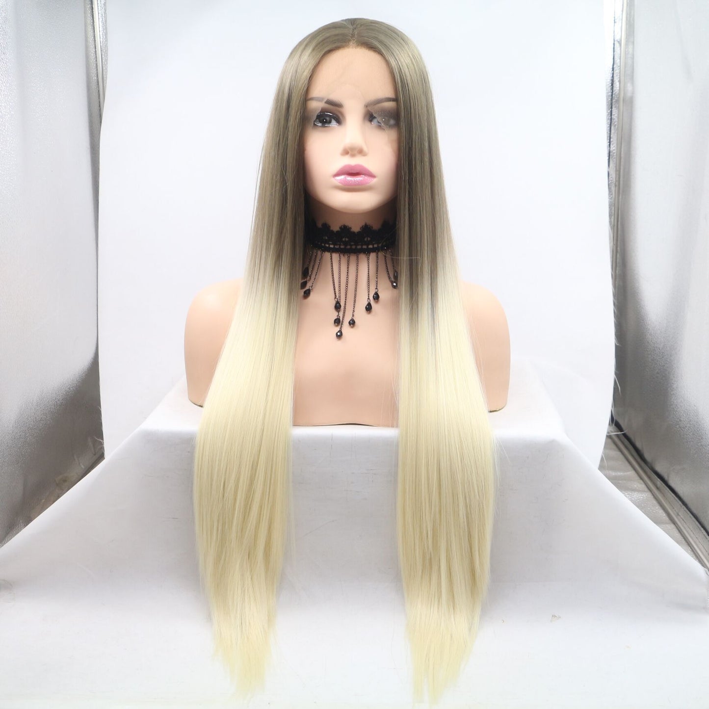 Human-like lace front wig - L - Balayage13