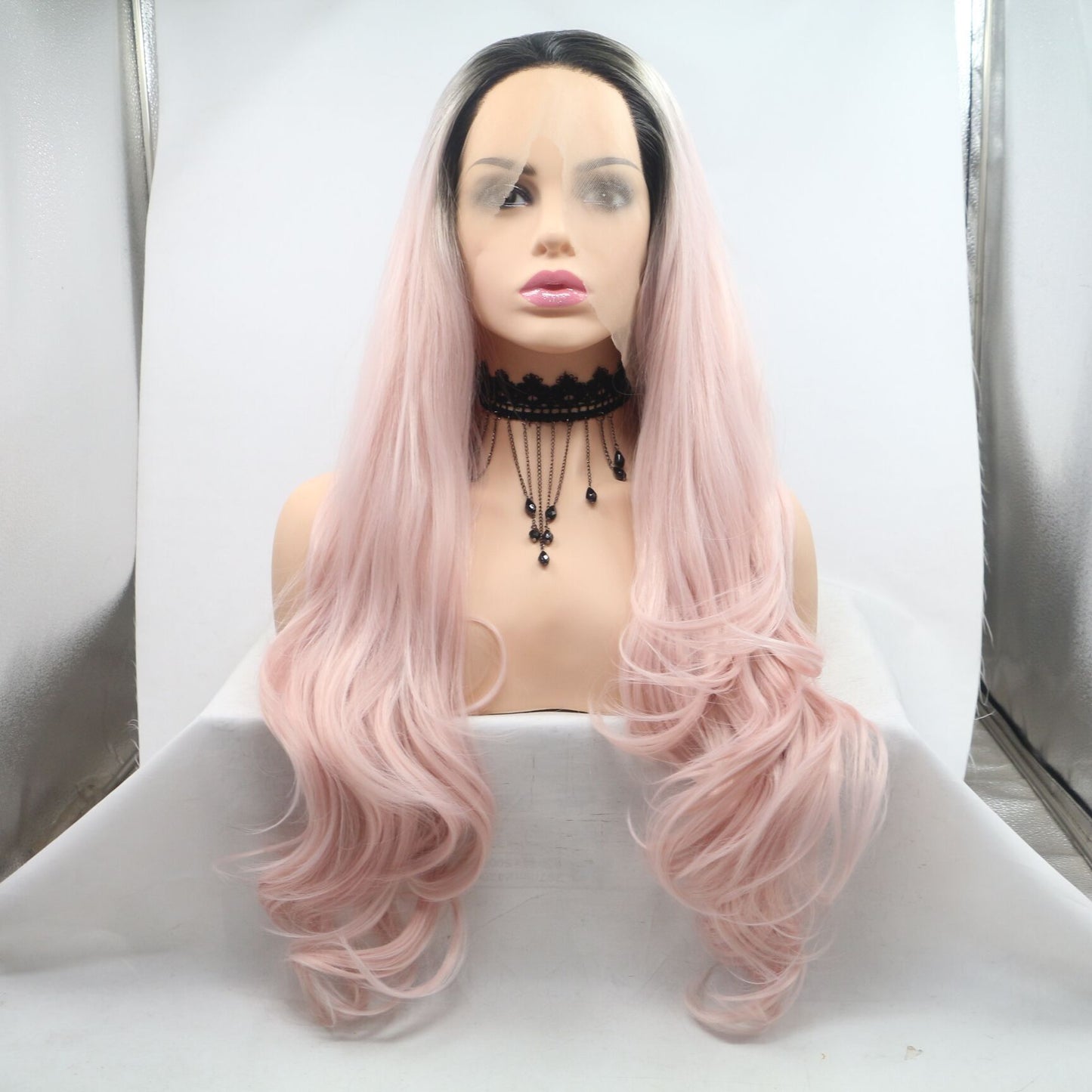 Human-like lace front wig - L - Balayage14