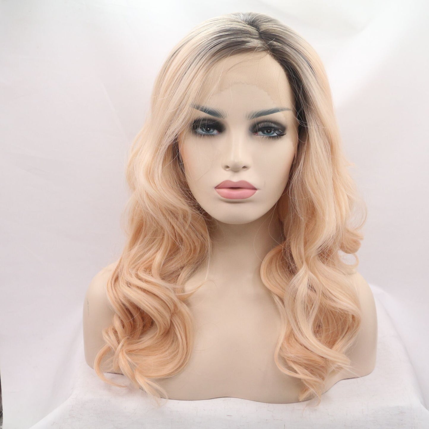 Human-like lace front wig - M - Balayage17