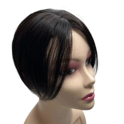 Clip In Human Hair Bangs Fringe - Brazilian Topper