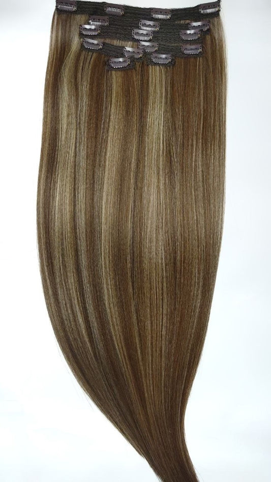 Human-like clip-in hair extensions - Highlights 1